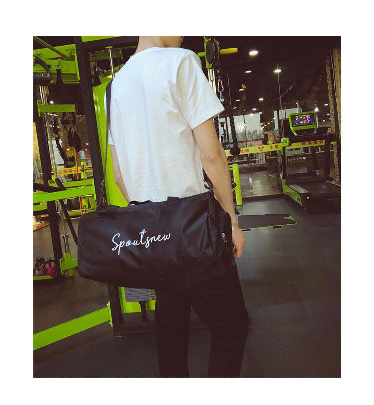 Sporty Waterproof Large Capacity Carrier Crossbody Black Bags - Obeezi.com