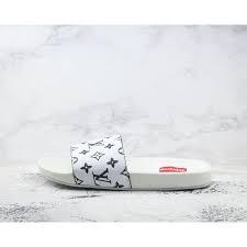 Sup X LV 14ss Slide Sandal - PVC3544 White and Black - Obeezi