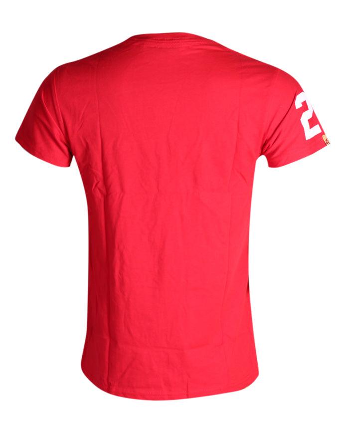 Super Dry Athletics 23 Track and Field T-shirt- Red - Obeezi