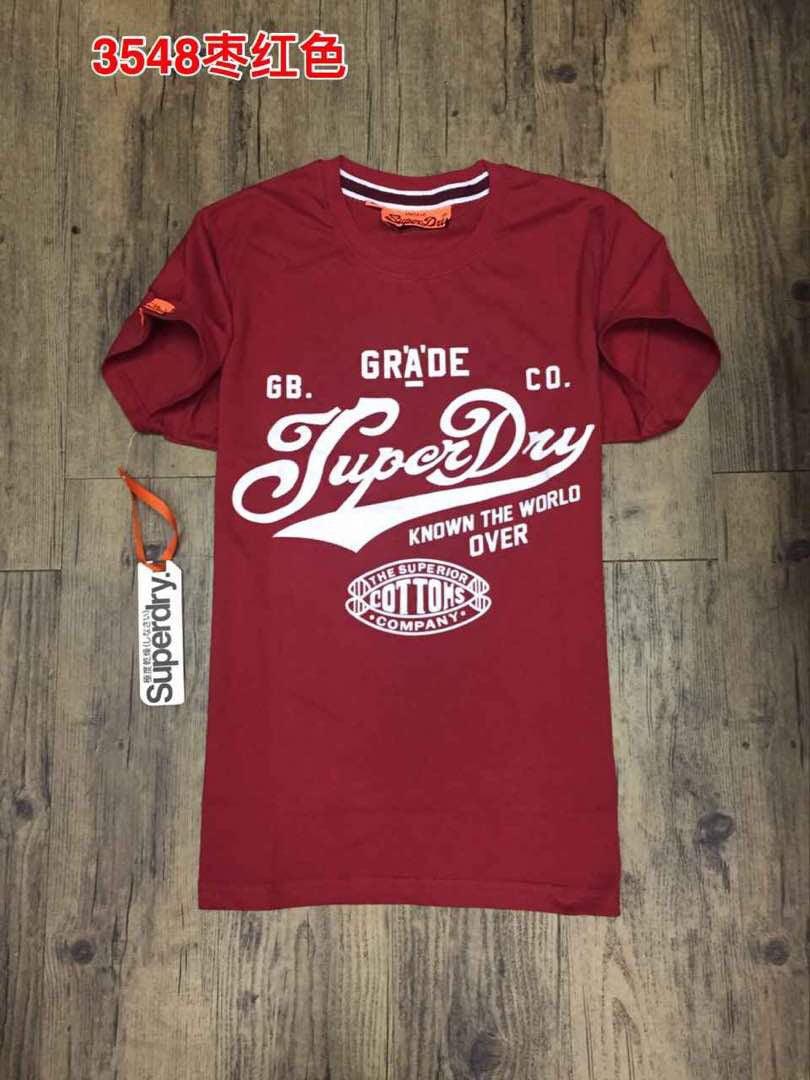Super Dry Know the World Over Tee-shirt- Red - Obeezi