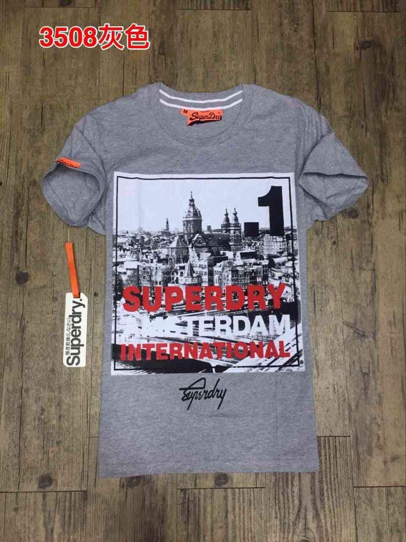 Super Dry No.1 Amsterdam International T-shirt Ash - Obeezi