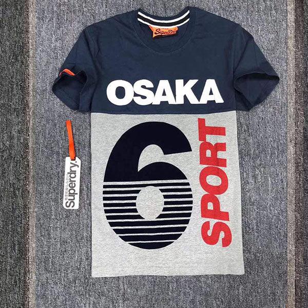 Super Dry Osaka 6 Sport Polo T-shirt Navyblue - Obeezi