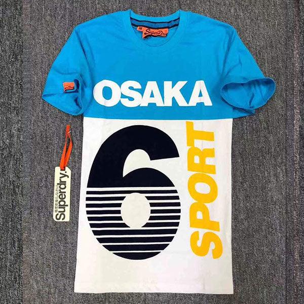 Super Dry Osaka 6 Sport Polo T-shirt Skyblue - Obeezi