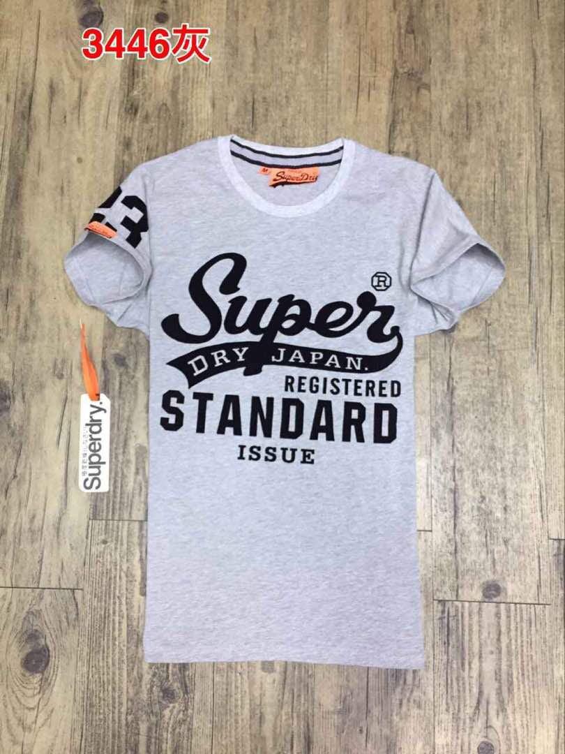 Super Dry Standard Issue Tee-Shirt Ash - Obeezi