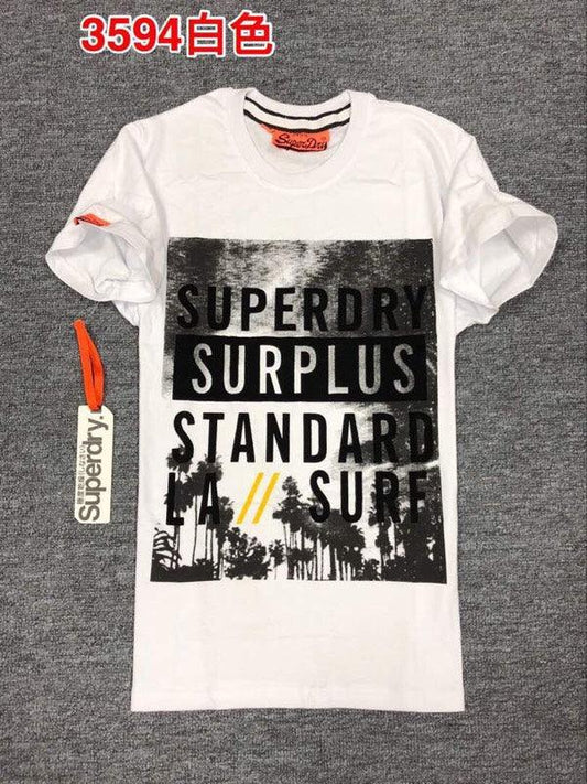 Super Dry Surplus Standard T-shirt White - Obeezi