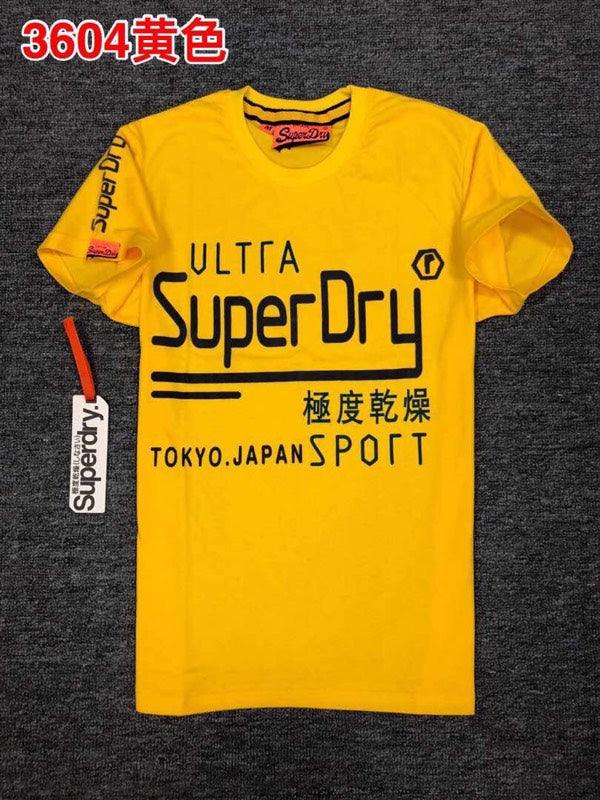 Super Dry T-Shirt Shirt Unisex Gold In Marl Yellow - Obeezi
