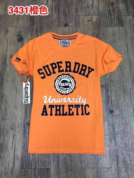 Super Dry University Athletic T-shirt- Orange - Obeezi