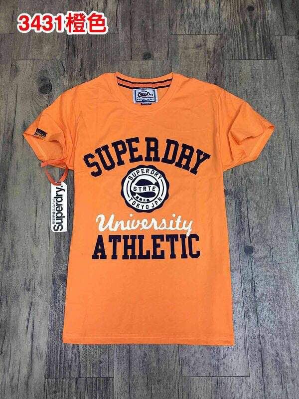 Super Dry University Athletic T-shirt- Orange - Obeezi