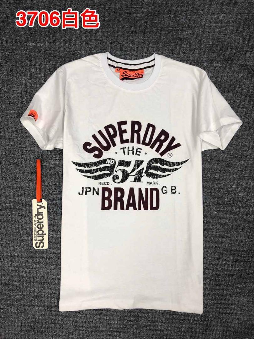 SuperDry Classic Print The 54 Logo White T-Shirt - Obeezi