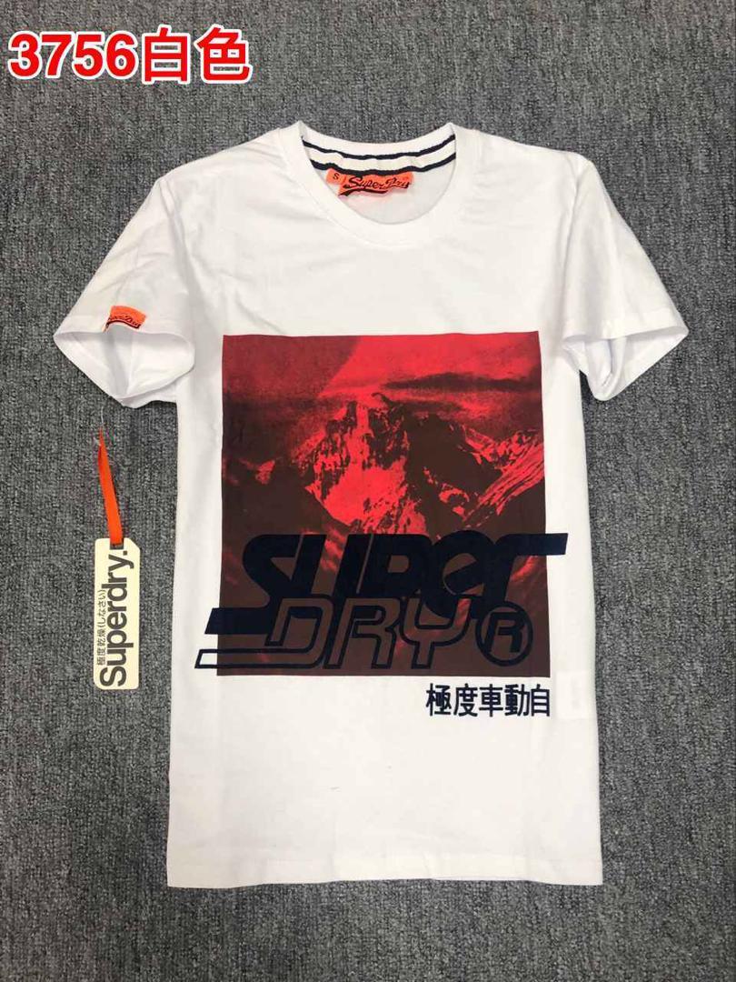 Superdry Fashion Wear Crested White/Red T Shirt - Obeezi