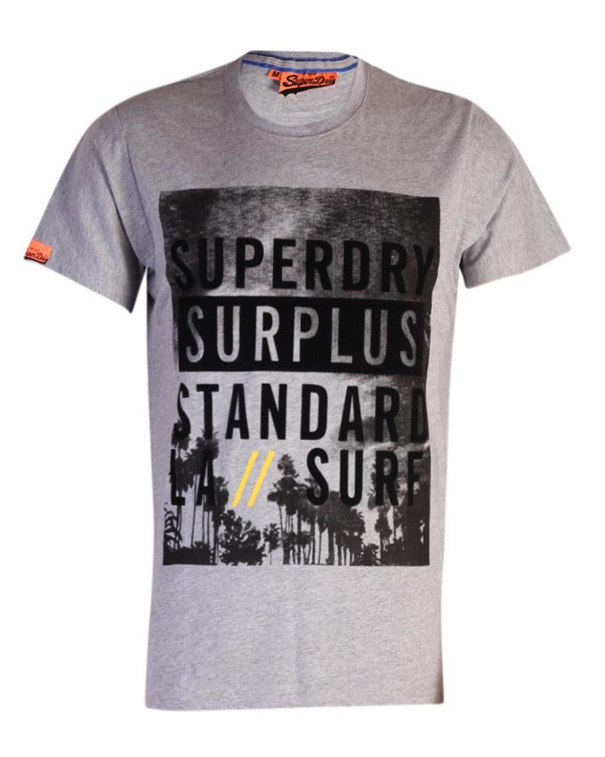 SUPERDRY Graphic Regular Ash Fit Round Neck T-Shirt - Obeezi