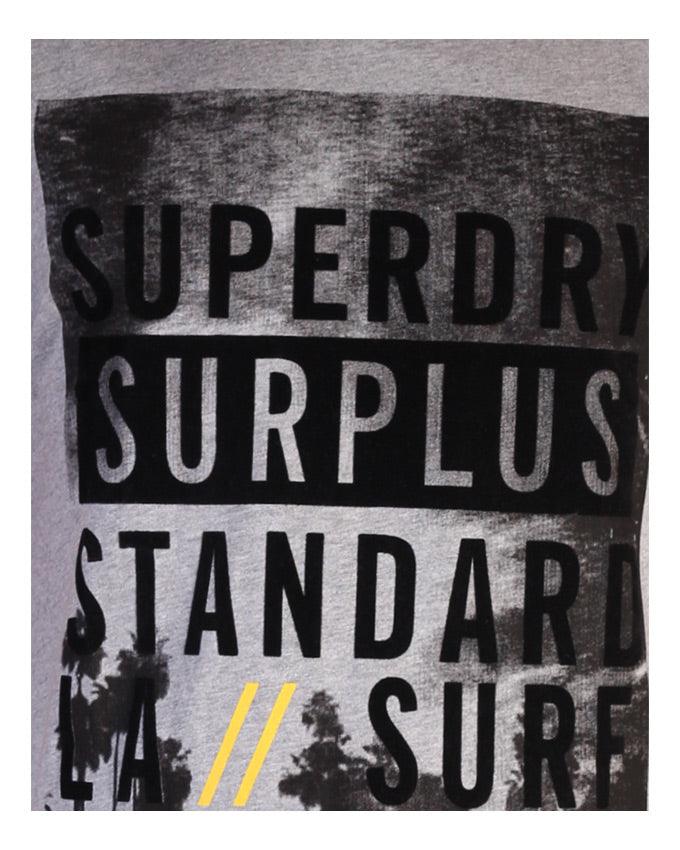 SUPERDRY Graphic Regular Ash Fit Round Neck T-Shirt - Obeezi