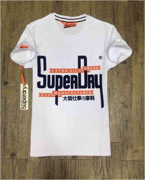 Superdry Logo Classic T Shirt White - Obeezi