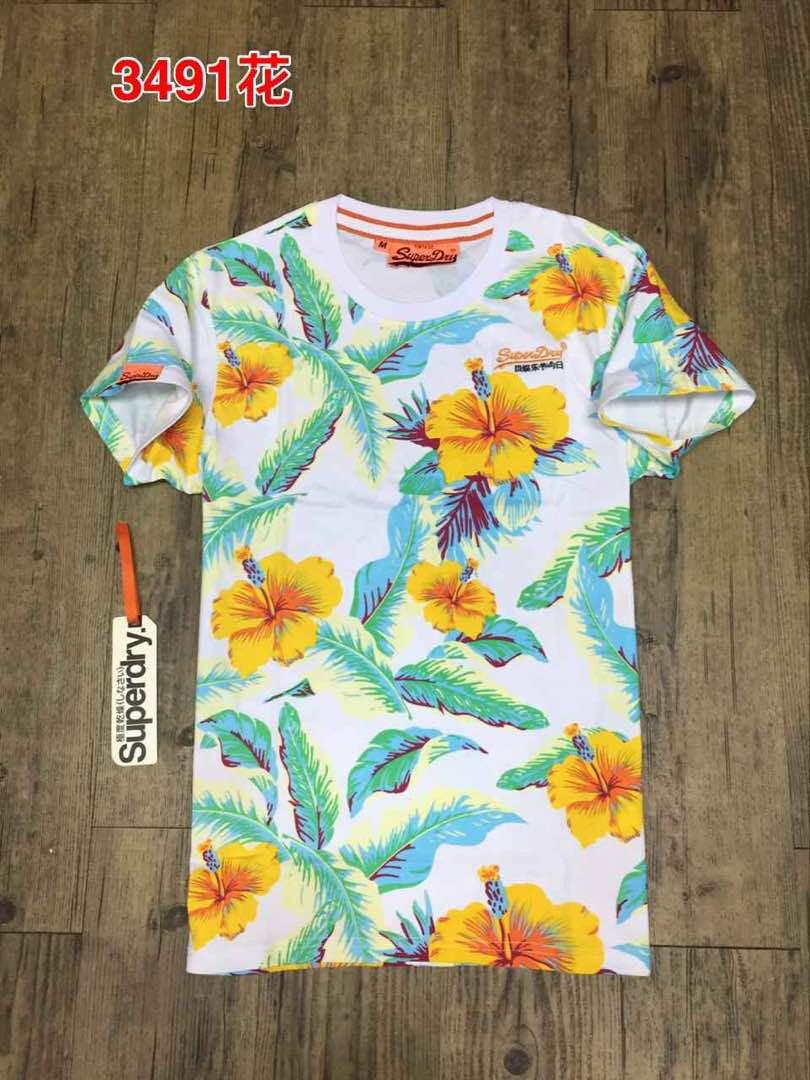 Superdry Men Palm Print Tee-shirt Multicolor - Obeezi