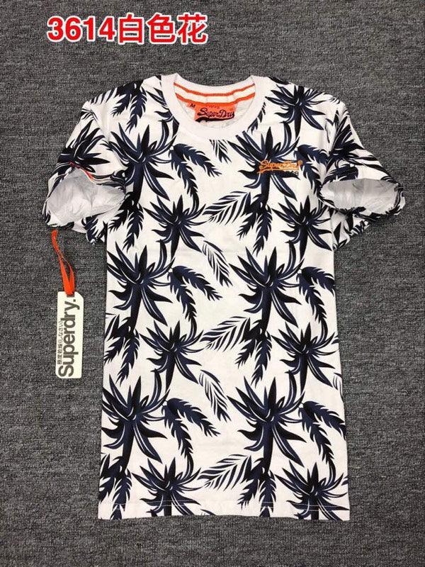Superdry Men Palm Print Tee-shirt White - Obeezi