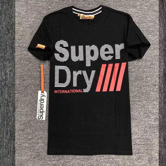 Superdry Men's International Hyper T-shirt Black - Obeezi