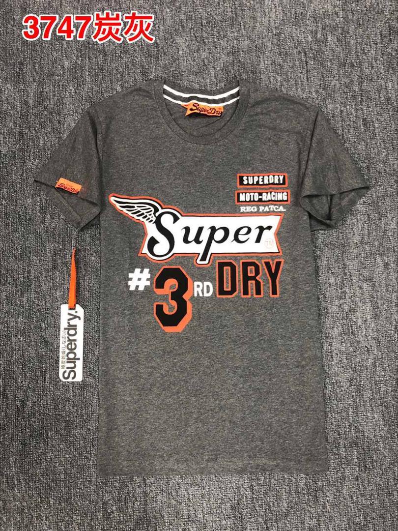Superdry Motor Racing 3rd Ash T Shirt - Obeezi