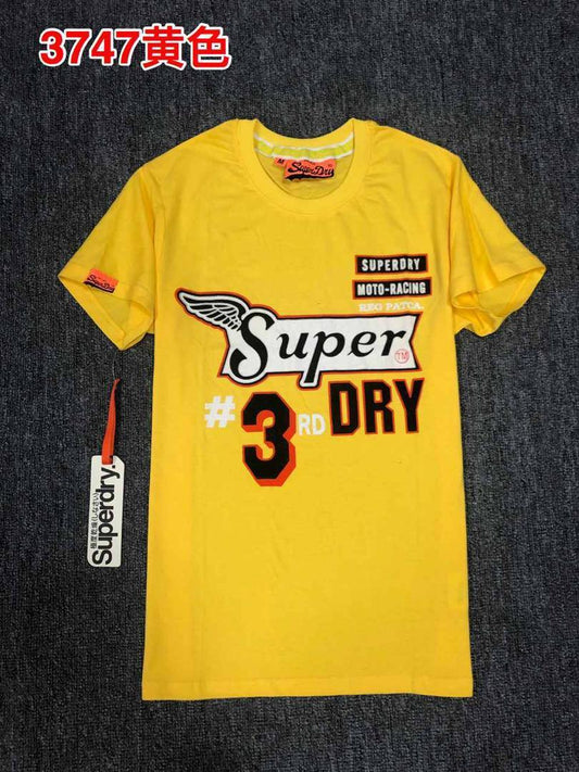 Superdry Motor Racing 3rd Yellow T Shirt - Obeezi