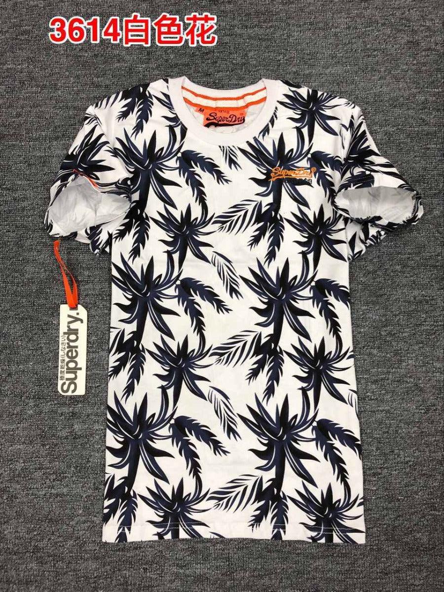 Superdry Parrot Palm Trees Tshirt White - Obeezi