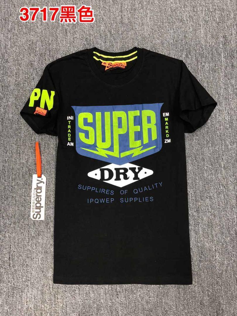 Superdry qualities power supplies Black T shirt - Obeezi