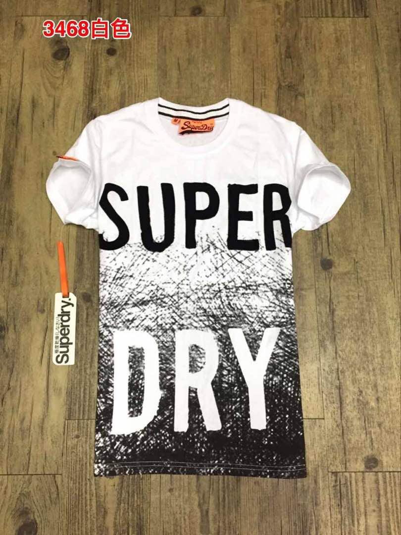 Superdry Scratched Out Long Line T-shirt -White - Obeezi
