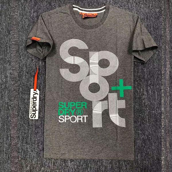 Superdry Sport Plus T-Shirt Ash - Obeezi