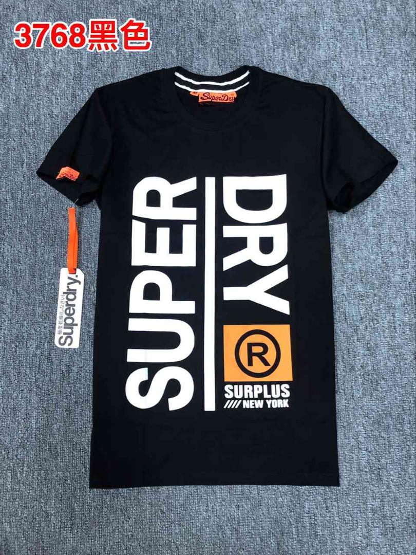SuperDry Surplus New-York Print Black T-Shirt - Obeezi