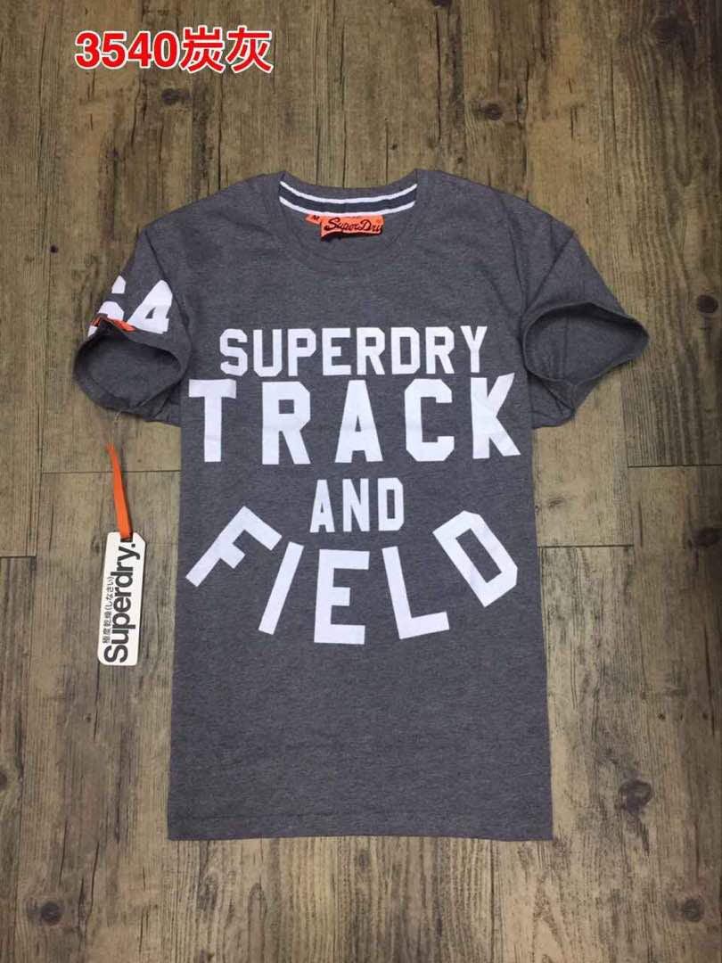 Superdry Track and Field T-shirt -Ash - Obeezi