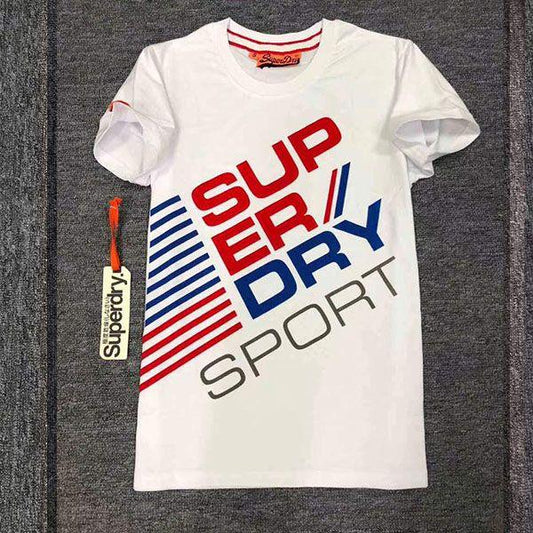 SuperDry Unique Mens T-Shirt White - Obeezi