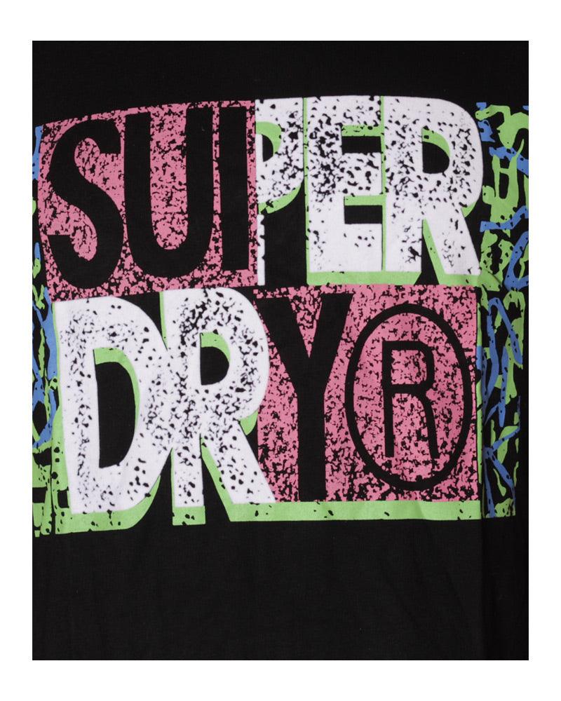 SuperDry Vintage Black Shortsleeve T-shirts - Obeezi
