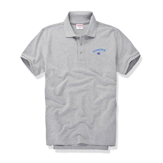 Supreme Custom Fit Blue Inscripted Logo- ASH - Obeezi