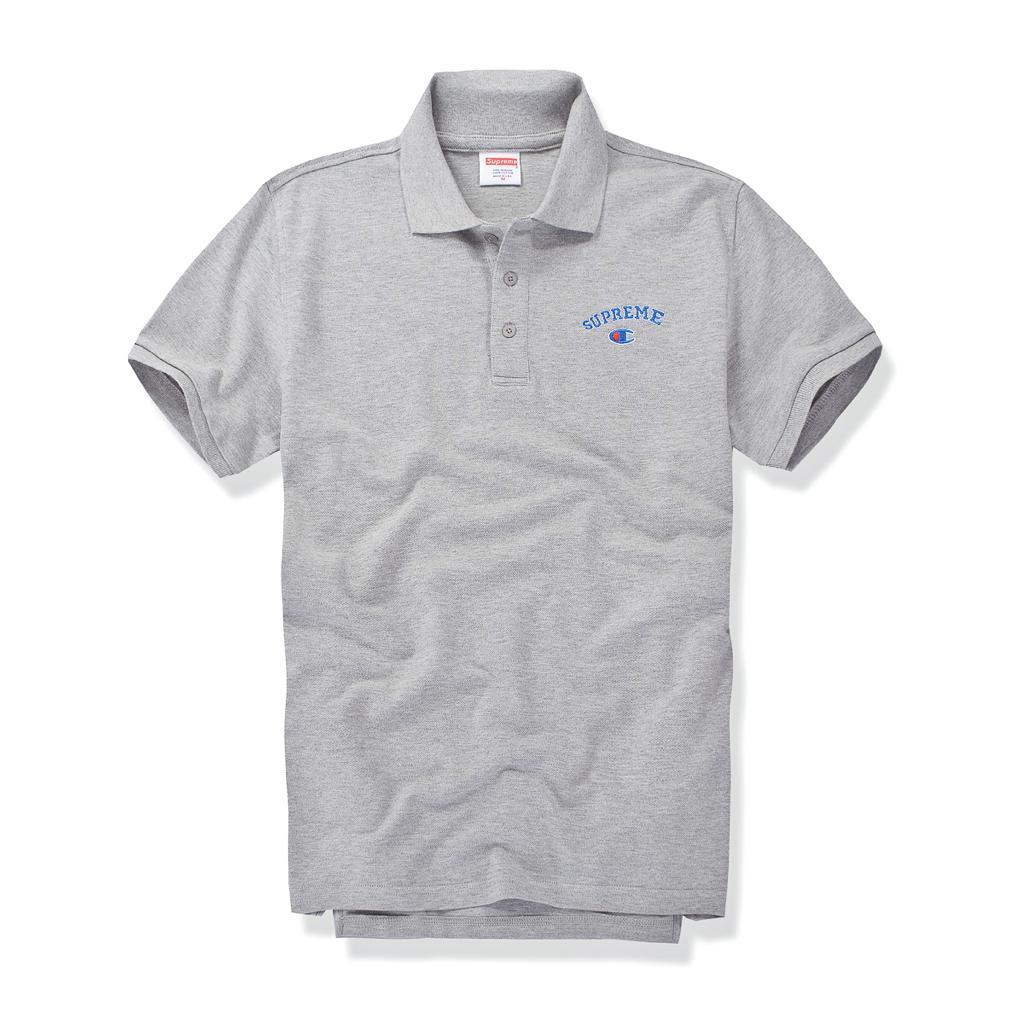 Supreme Custom Fit Blue Inscripted Logo- ASH - Obeezi