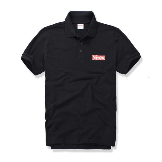 Supreme Custom Fit Inscripted Logo with Dots- Black - Obeezi