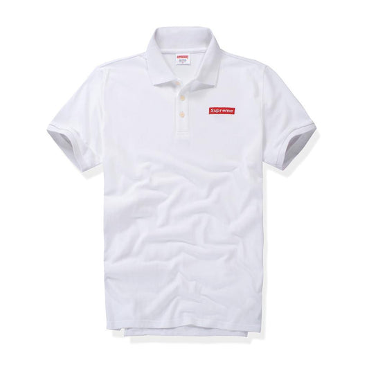 Supreme Custom Fit Inscripted Plain Logo- White - Obeezi