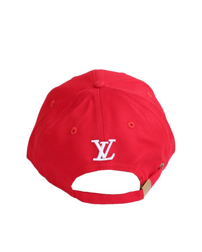 Supreme Unisex Square Logo Patch Baseball Curved Adjustable Hat Red White - Obeezi.com