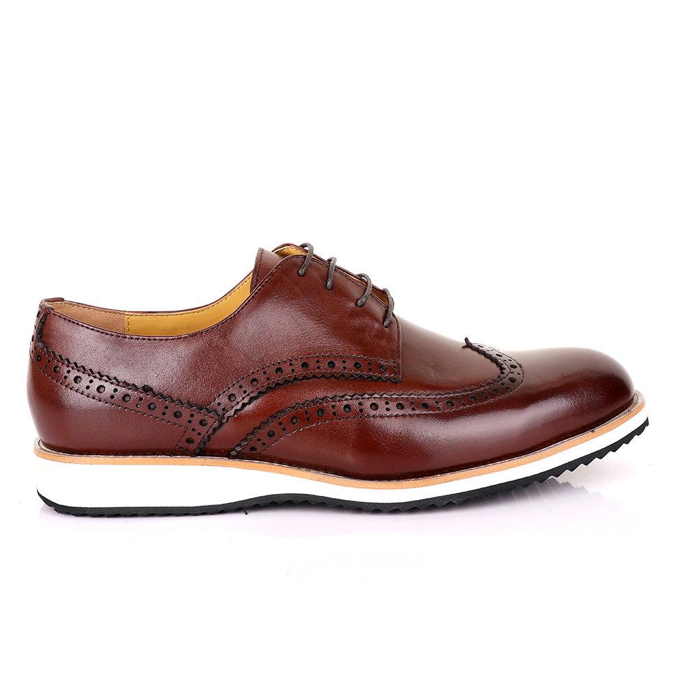 Terry Taylors Classic Oxford Brown Leather shoe - Obeezi