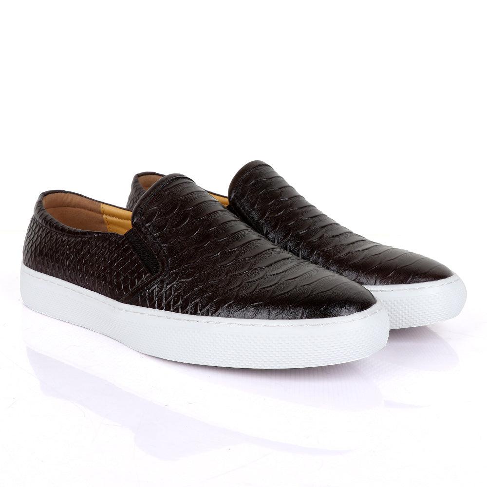 Terry Taylors Core Corporate Sneaker-Coffee - Obeezi