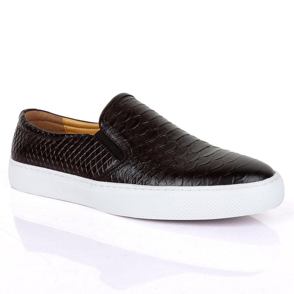 Terry Taylors Core Corporate Sneaker-Coffee - Obeezi