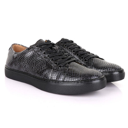 Terry Taylors Exotic Oxford Grey Leather Shoe - Obeezi