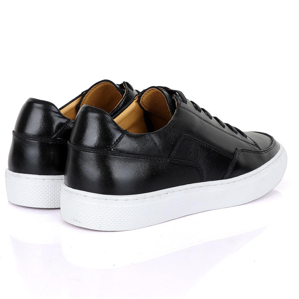 Terry Taylors Men's Corporate Low Sneaker-Black - Obeezi