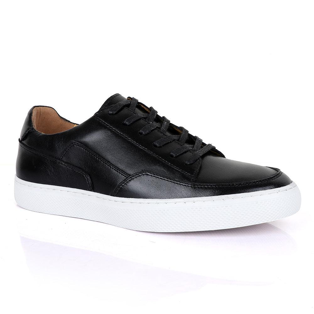 Terry Taylors Men's Corporate Low Sneaker-Black - Obeezi