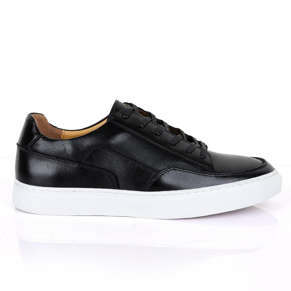 Terry Taylors Men's Corporate Low Sneaker-Black - Obeezi