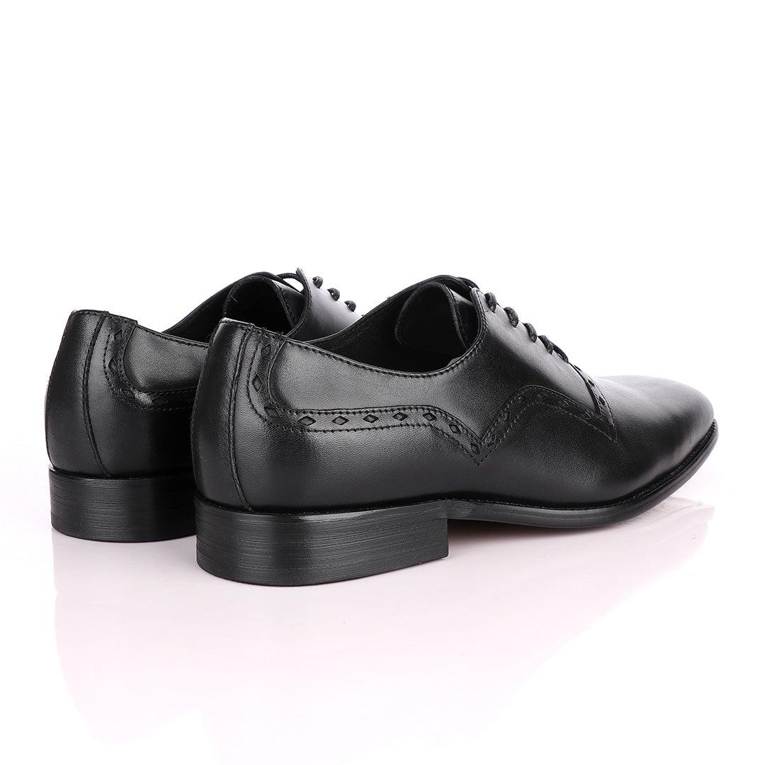 Terry Taylors Oxford Black Lace up Shoe - Obeezi