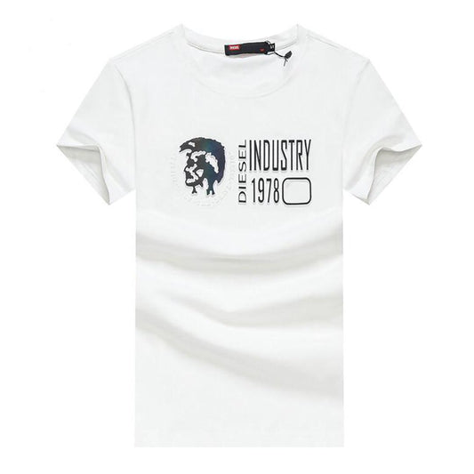 The Brave Industry Lightweight Round neck-White - Obeezi.com