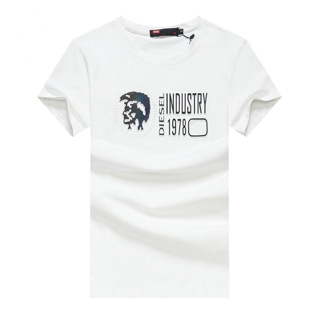 The Brave Industry Lightweight Round neck-White - Obeezi.com