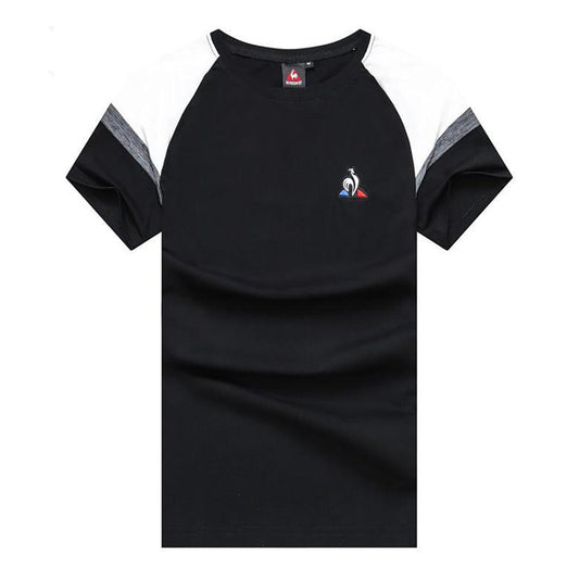 The Brave LCS Lightweight Black Round Neck With exquisite Coloured Design - Obeezi.com