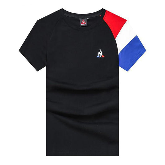 The Brave LCS Lightweight Black Round Neck With exquisite Mixed Coloured Design - Obeezi.com