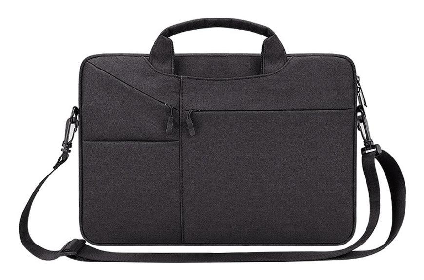 The Latest Casual Business Inner Padded Laptop Bag-Black - Obeezi.com