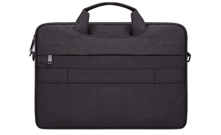 The Latest Casual Business Inner Padded Laptop Bag-Black - Obeezi.com