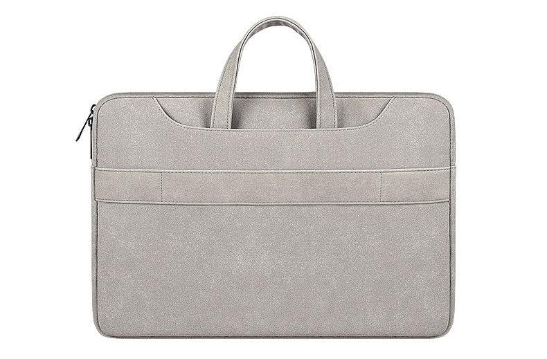 The Latest Sleek And Stylish Padded Inner Designed Laptop Bag-Beige - Obeezi.com